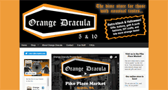 Desktop Screenshot of orangedracula.com